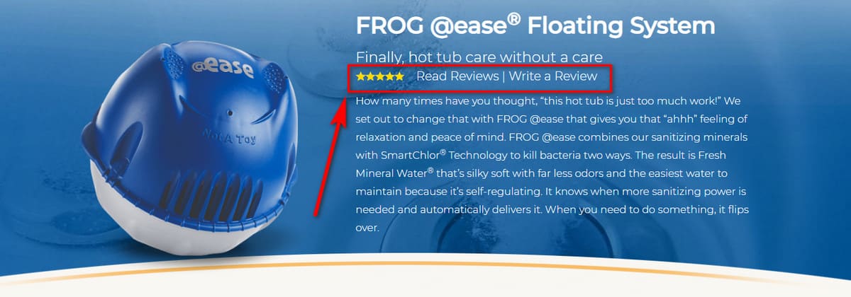 Frog Pool System Reviews FROG® @ease® Floating System with SmartChlor® Technology
