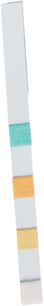 FROG® Fresh Mineral Water® color strip — shows mineral levels for reducing chlorine in pool or spa water.