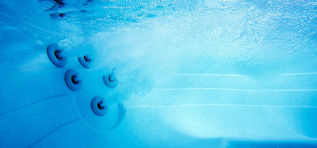 Cloudy Hot Tub Underwater shot of a cloudy hot tub.