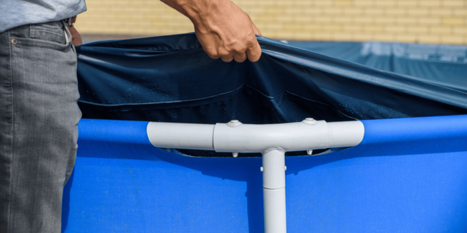 Inspecting Pool Cover - Converter
