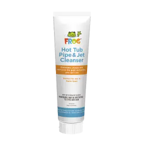 FROG® Hot Tub Pipe & Jet Cleanser Tube — Cleans Hot Tub Pipes and Jets FROG® Hot Tub Pipe & Jet Cleanser tube — concentrated cleaning solution for hot tub plumbing and jets.
