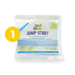 FROG Jump Start shock treatment packet, item number one in the bundle, shown on a white background